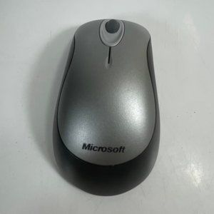 Microsoft 1067 Black/Silver Wireless Digital Optical Mouse 2000